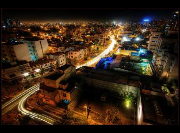 Lima at night...the city never rests