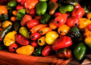 Peruvian Peppers...yeah they're hot!!!